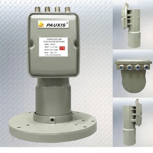 PAUXIS DPOG-Q C-BAND DUAL POLARITY SINGLE OUTPUT LNBF