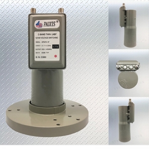 PAUXIS DP34T-A C-BAND DUAL POLARITY SINGLE OUTPUT LNBF