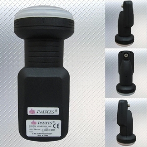 PAUXIS KC8-122 BAND DUAL POLARITY SINGLE OUTPUT LNBF